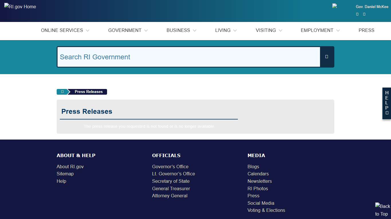 RI.gov: Rhode Island Government