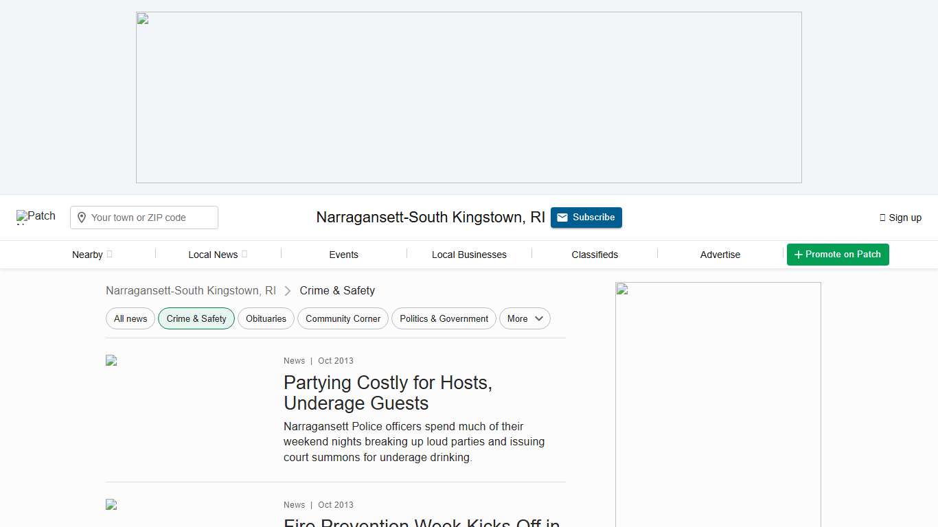 Narragansett-South Kingstown Crime & Safety News | Narragansett-South Kingstown, RI Patch